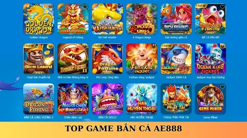 Top game bắn cá AE888